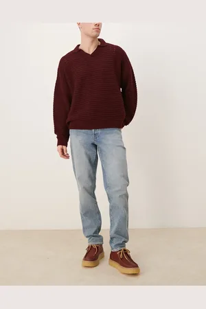 SELECTED Cole - Mellemblå tapered jeans i regular fit