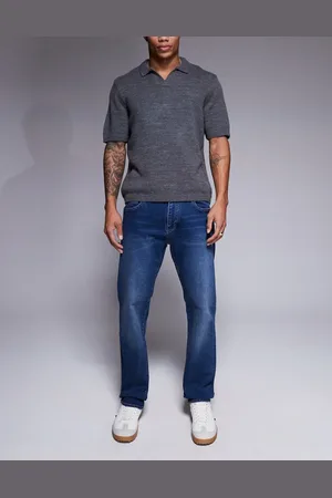 Armani Exchange Slim-jeans i blå mellemvask