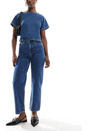 Bershka Autentisk mom-jeans i comfort fit