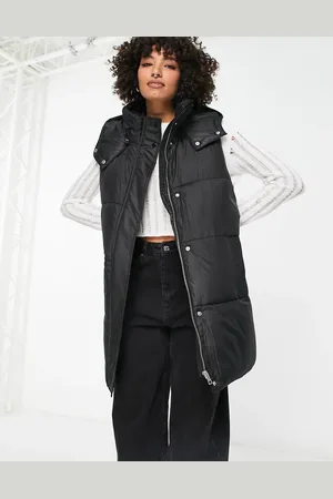 ONLY Longline-vest med hætte
