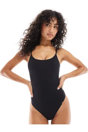 Dorina Essential - bodystocking med G-streng og dyb rund hals