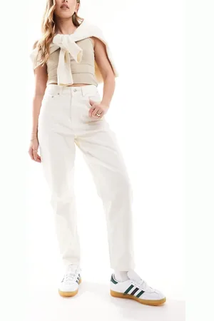 JJXX Lisbon - Hvide mom-jeans
