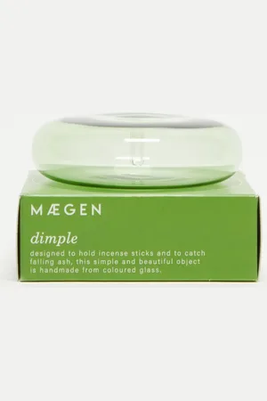 MAEGAN MAEGEN - Green Dimple-røgelsesholder