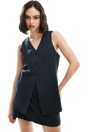 ASOS Skræddersyet longline-vest-Multifarvet
