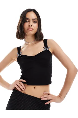New Look Top med sløjfedetaljer