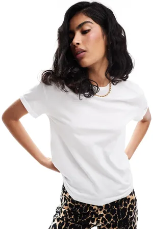 Noisy May Kortærmet hvid T-shirt