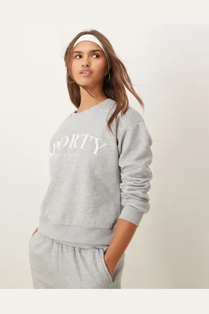 Urban Threads Grå og sporty lounge-sweatshirt