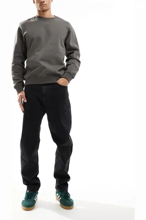 Tommy Hilfiger Isaac - Afslappede tapered jeans i sort