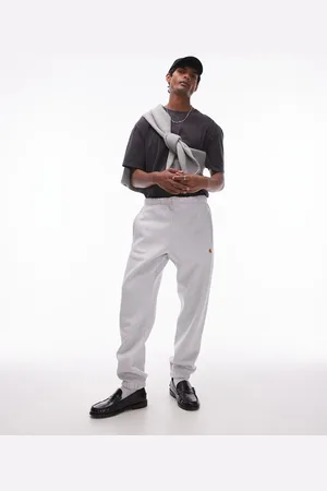 Carhartt Chase - Gråmelerede joggingbukser