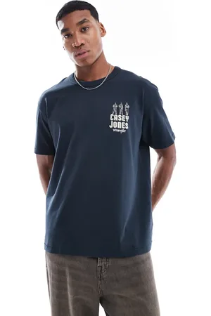 Wrangler Casey Jones - kraftig oversized T-shirt med workwear-logo i vintage-stil