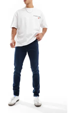 JACK & JONES Liam - Mørkeblå skinny-jeans