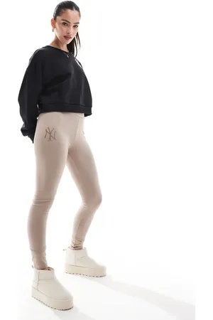 New Era Leggings med NY Yankees-logo-Sort