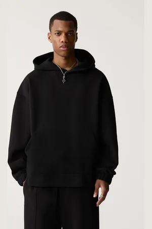 Pull&Bear Premium - Hættetrøje i -Grå