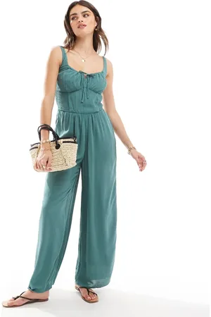 Hollister Jumpsuit i grøn