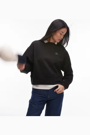 Lacoste Active - sweatshirt med logo og rund hals