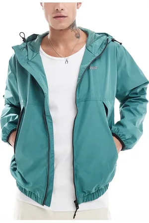 Bershka Turkis windbreaker i nylon