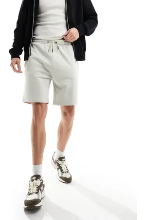 Brave Soul Lysegrå jerseyshorts