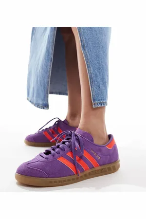 adidas Hamburg - Sneakers i lilla