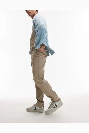 Topman Smalle chinobukser i -Neutral