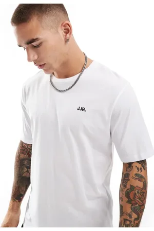 JJ T-shirt med lille logo på brystet