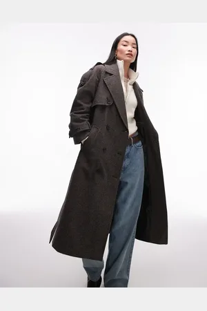Topshop Heritage-trenchcoat med bælte i flere farver