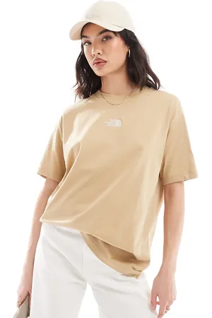 The North Face Oversized, kraftig T-shirt i - Kun hos ASOS-Neutral