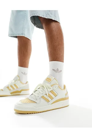 adidas Forum Low CL - Elfenbenshvide og beige sneakers