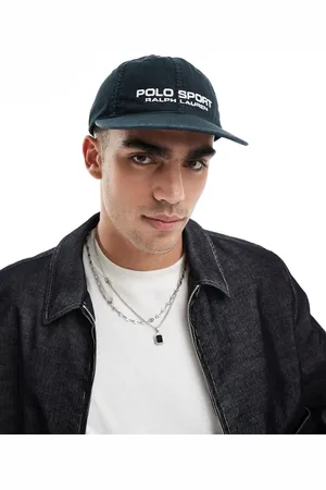 Ralph Lauren Sport Capsule - baseball-kasket med autentisk logo i bomuldstwill