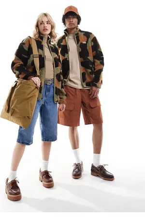 Dickies Seasonal - og multifarvet sherpa-fleece med abstrakt print