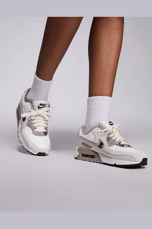 Nike Air Max - 90 - Brune sneakers med slangeprint-Neutral