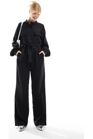 Pretty Lavish Utility-jumpsuit med ballonærmer