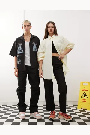 Dickies 874 - Sorte arbejdschino-bukser med lige pasform