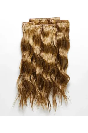 Lullabellz 22" Fem hår extensions med børstede bølger-Blond