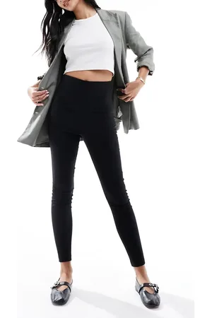 ASOS Skræddersyede skinny-bukser med høj talje i