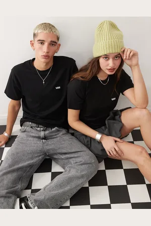 Vans T-shirt med logo på venstre side af brystet