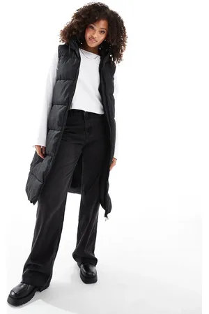 VERO MODA Vatteret longline-vest i