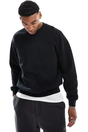 Hollister Sweatshirt med rund hals i firkantet pasform