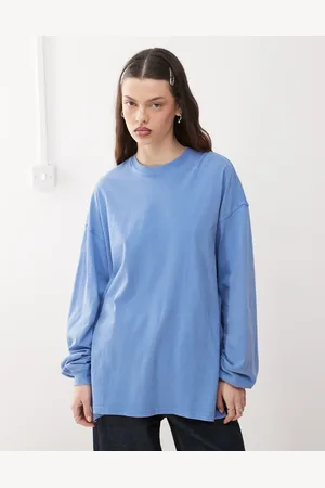 Weekday Lindy - super-oversized T-shirt med lange ærmer