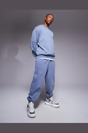ASOS Og forvaskede joggingbukser i oversized pasform - Del af sæt
