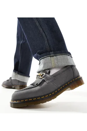 Dr. Martens Adrian - loafers i nubuck-læder med frynser