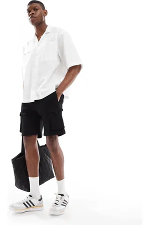 Bershka Sorte cargoshorts