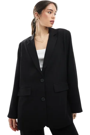 Pieces® Blazer med firkantet pasform