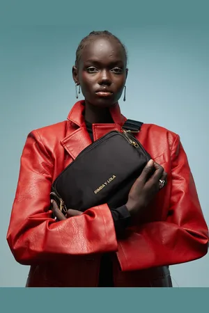 Bimba y Lola Mellemstor crossbody-taske i nylon
