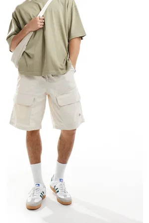 Dickies Fisherville - Cremehvide shorts