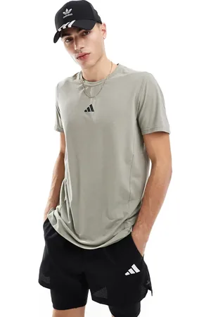 adidas Adidas - Training D4T - Sølvgrå T-shirt