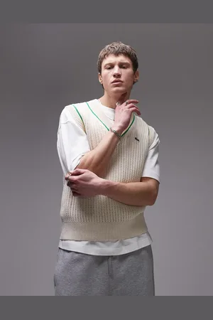 Lacoste Rå strikket vest