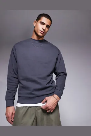ASOS Essentials - Oversized koksgrå sweatshirt