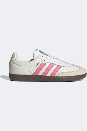 adidas Samba OG - Sneakers i hvid og pink