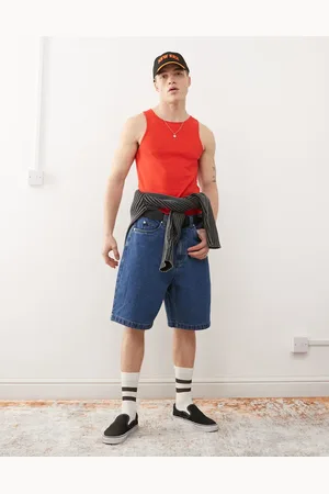 Santa Cruz Big - Denimshorts i mørkeblå vask