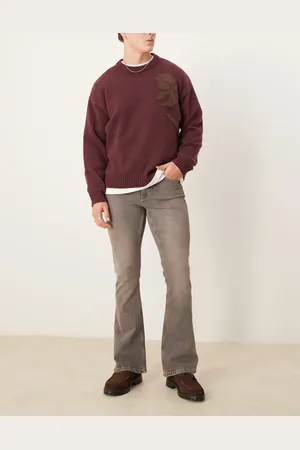 ASOS Forvaskede grå jeans med svaj og stretch